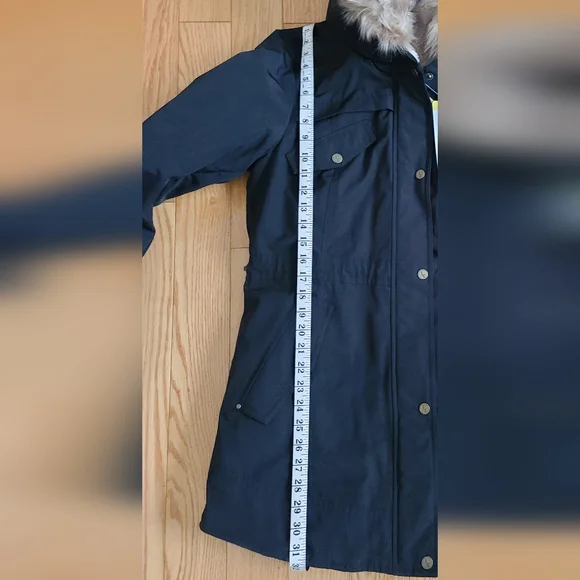 Koolaburra by UGG Ladies Parka Jacket, Small, Black and Gold - Picture 13 of 15